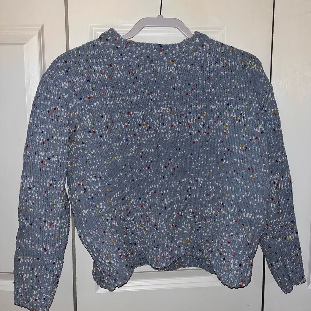 Francesca’s Blue Sweater